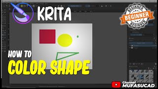 How To Color In Krita [upl. by Ahgiela]