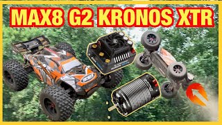 Hobbywing Max8 G2 in the Corally Kronos XTR 2022 [upl. by Savior958]