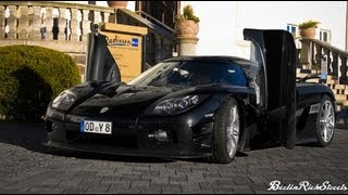 KOENIGSEGG CCXR  START UP AND ACCELERATING [upl. by Ynnod]