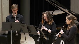 Florent Provost  Manège intérieur trio de clarinettes [upl. by Acinat]