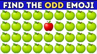 Find the ODD Emoji Out  Emoji Challenge [upl. by Ilujna]