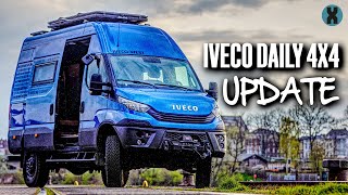 Iveco Daily 4x4 Camper Conversion – Update amp Roomtour [upl. by Miharba]