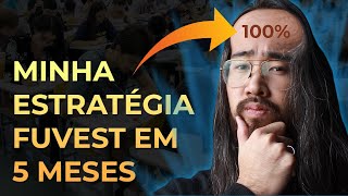 Como eu estudaria p FUVEST 1ª Fase em 5 Meses ou outro Vestibular [upl. by Notnilc922]