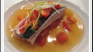 Poached Mackerel recipe [upl. by Eanerb358]