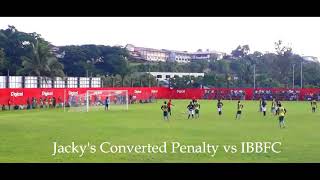 Jackys Penalty vs IBBFC [upl. by Salomone]