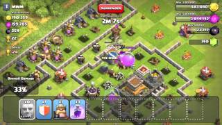 Clash of Clans  All Out Level 5 Giant Raid  TH8 [upl. by Sharyl]