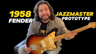 1958 Vintage Fender Jazzmaster Prototype [upl. by Cooperman]