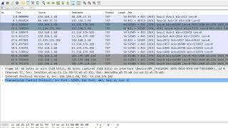 TCP 3 WAY HANDSHAKE EXPLAINED IN TAMIL  3wayhandshake wireshark [upl. by Dorie]