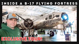 Inside a REAL Master Of The Air  B17 Flying Fortress Tour  Mighty Eighth Air Force Museum [upl. by Hakaber]