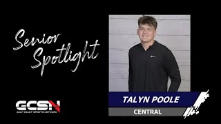 GCSN Senior Spotlight Talyn Poole [upl. by Worlock]