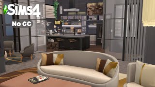 Sims4  Stop Motion  Fancy Apartment  No CC  シムズ4建築 [upl. by Alba]