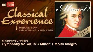 Mozart  Symphony No 40 in G Minor  I Molto Allegro  ClassicalExperience [upl. by Shear]