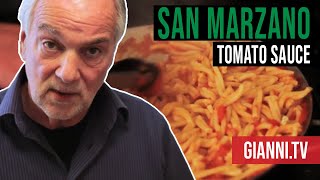 San Marzano Marinara Tomato Sauce Italian Recipe  Giannis North Beach [upl. by Portwine]