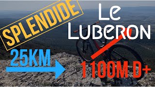 VTT  Luberon  Cucuron  Mourre nègre  Vaucluse  vue incroyable 😱😍 [upl. by Alita163]