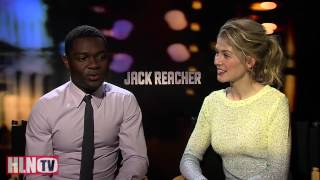 JACK REACHER interview David Oyelowo amp Rosamund Pike [upl. by Wheaton858]