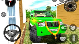 Modified Mahindra Bolero Driving  Indian Gadi Wala Game 3D 13 Realistic Car Game [upl. by Stillman]