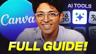 Learn the NEW CANVA in 14 Minutes FULL GUIDE🔥 Ishan Sharma [upl. by Bithia]