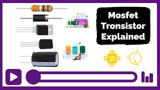 What Is Mosfet Transistor And How It Works I Types I Components I Applications [upl. by Yates]