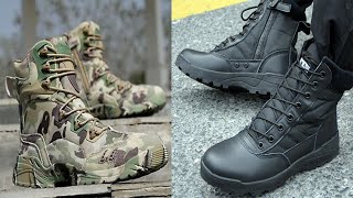 Top 10 Best Tactical Combat Military amp Survival Boots [upl. by Nodnol990]