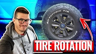 BFGoodrich KO2 tire rotation on my 2019 Ford F150 [upl. by Londoner]