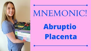 MNEMONIC FOR ABRUPTIO PLACENTA [upl. by Somerville]