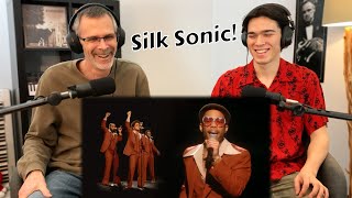 Dad amp Son React to Silk Sonic “Leave The Door Open” Live at the Grammys [upl. by Kacey]