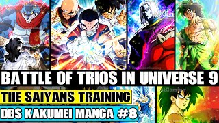 Dragon Ball Kakumei Battle Of Trios In Universe 9 Brolys Training With The Saiyans Of Universe 6 [upl. by Irvin]