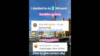 WINNERS SaraMetgp3mq sidsleo6204 contest Denmark vacation fyp preppy [upl. by Agbogla]