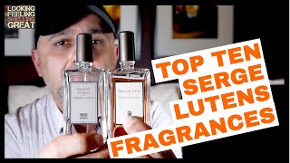 Top 10 Serge Lutens Fragrances Perfumes  Serge Lutens Boutique Visit  Best Serge Lutens Perfumes [upl. by Olympe]