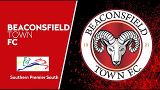 202223 Highlights Beaconsfield Town FC v Hanwell Town 29 08 2022 Southern Premier League [upl. by Enitsyrk]