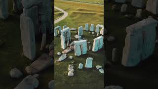 Stonehenge visto de uma vista aérea Vídeo de drone em 4k [upl. by Redliw]