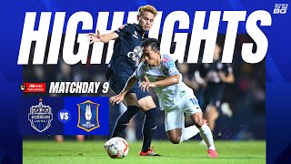 HIGHLIGHTS  BURIRAM UNITED 0  0 BG PATHUM UNITED  THAI LEAGUE 202324 MATCHDAY 9 [upl. by Acisseg186]