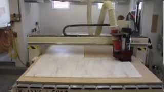 Corian Countertop  CNC and Seaming Process [upl. by Podvin]