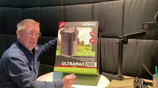 The Best Aquarium Canister Filter Aquael Ultramax 2000 Canister Filter [upl. by Nidnarb]