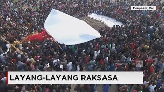 Nagaraja Layangan Raksasa Berukuran 250 Meter [upl. by Sommer663]