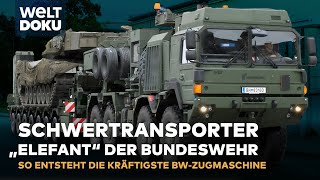 SCHWERLASTTRANSPORTER HX81 quotElefantquot  So entsteht die kräftigste Zugmaschine der Bundeswehr  DOKU [upl. by Evans]