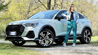 Audi Q3 Sportback CHE SORPRESA  Test drive Sub ITA [upl. by Eedyaj]