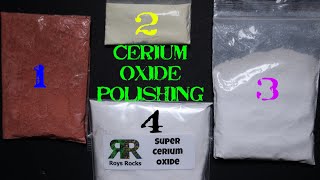 How to Use Cerium Oxide Polishing Powders at Different Grades Optical vs Super Cerium Red vs Yellow [upl. by Temirf]