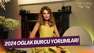 YILIN EN KEYİFLİSİ  2024 Yılı Oğlak Burcu Yorumları  Hande Kazanova ile Astroloji [upl. by Baldwin]