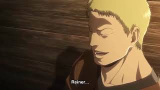 Reiner and Bertolt reveal Armored titan vs Eren full fight [upl. by Guglielma190]