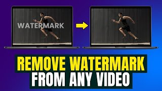 How To Remove Watermark From Video By AI  Remove Watermark From Any Video 2024 100 Working [upl. by Schober]