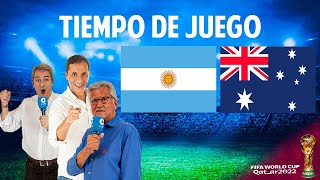 ARGENTINA vs AUSTRALIA EN VIVO  Radio Cadena Cope  Mundial Qatar 2022  Tiempo de Juego [upl. by Cherrita]