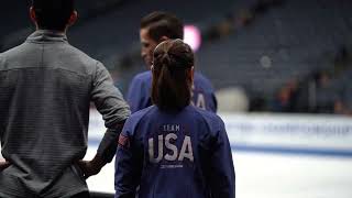 2024 US Figure Skating Championships  Pairs Practice [upl. by Sorenson167]