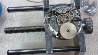 How I replace a broken mainspring Elgin wrist watch Part 2 of 2 [upl. by Ykroc121]