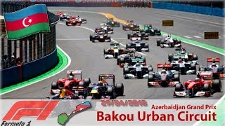 Formule 1  Grand Prix dAzerbaïdjan à Bakou le 29 avril 2018 [upl. by Nolrak]