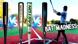 BAT MADNESS  OnePiece Alloy BBCOR  Part 318  Quest for the Best 1Piece BBCOR Baseball Bat [upl. by Chapen205]