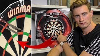 Dartscheibe für Profis im Test  Blade 5 Dual Core von Winmau  myDartpfeil [upl. by Jade]