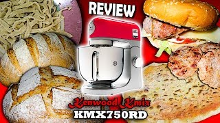 REVIEW Kenwood kMix KMX750RD Amasadora Salados  Español [upl. by Alohcin]