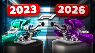 LINQUIÉTUDE SUR LES MOTEURS F1 DE 2026  TOUT SAVOIR SUR LA RÉGLEMENTATION [upl. by Nnahaid]