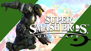 Halo  Overture Remix  Super Smash Bros Ultimate Fan Made [upl. by Bella87]